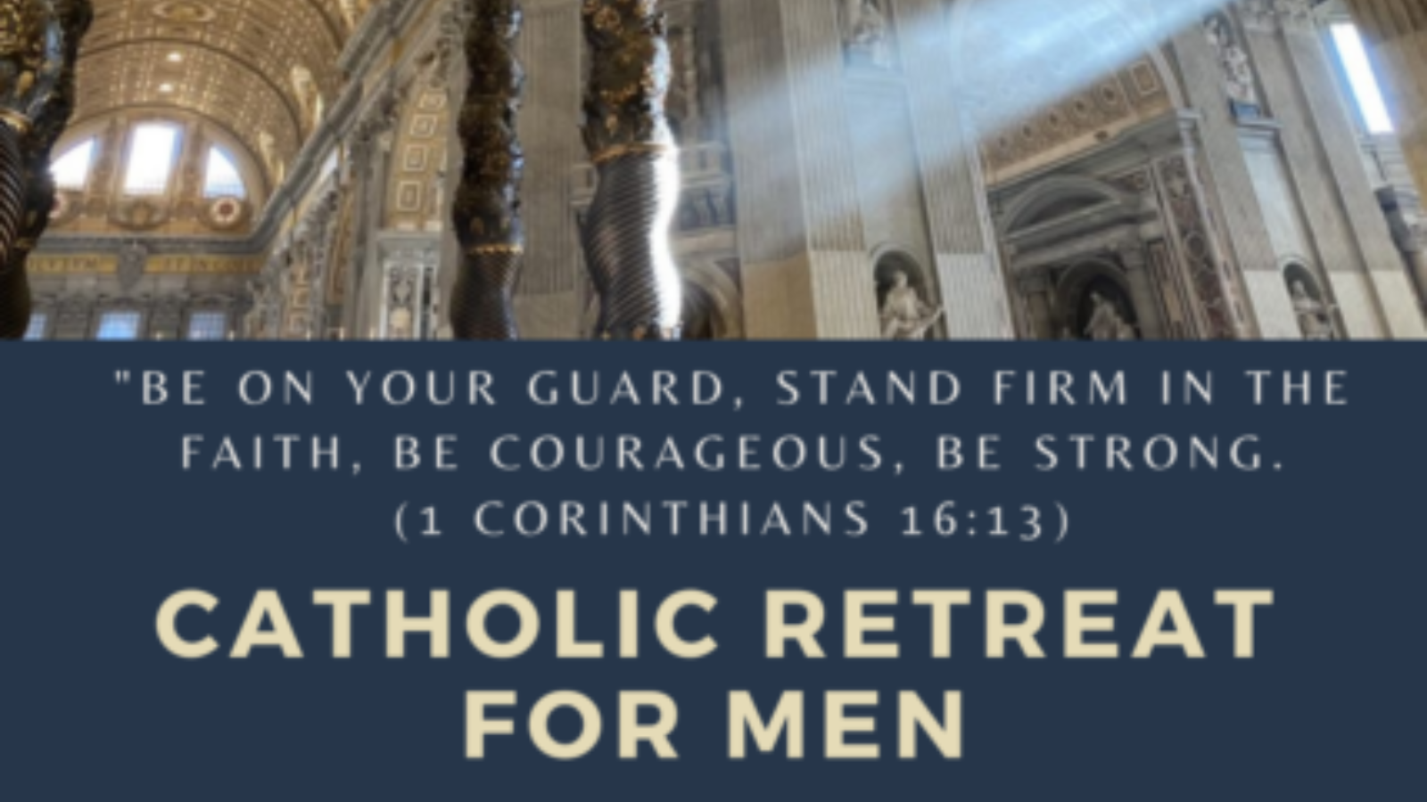 Catholic Retreat for Men