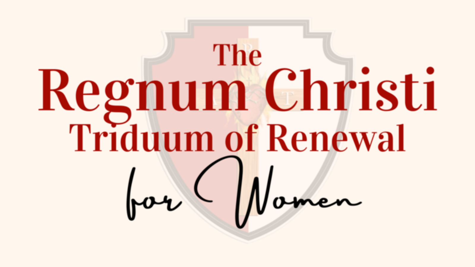 RC Womens Triduum